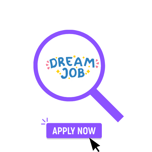 Decorative illustration for the job tracker app